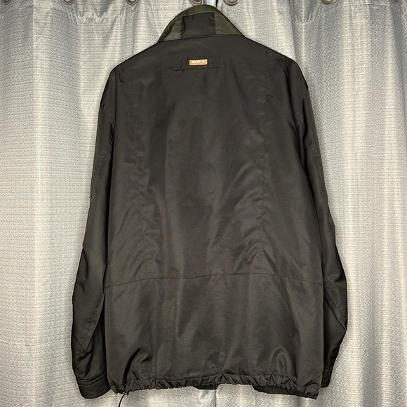 RFT RAINFOREST BLACK RAIN JACKET WITH ZIPPER FRONT - Picture 2 of 11
